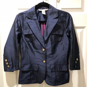 Diane Von Furstenburg Silk Blazer